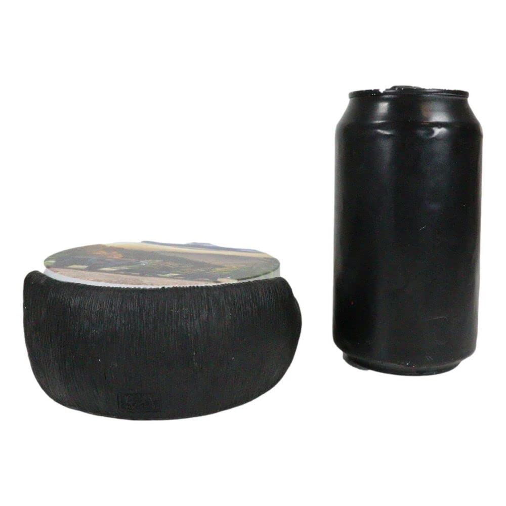 Black Bear Coaster Holder with 4 Coasters Set L511668