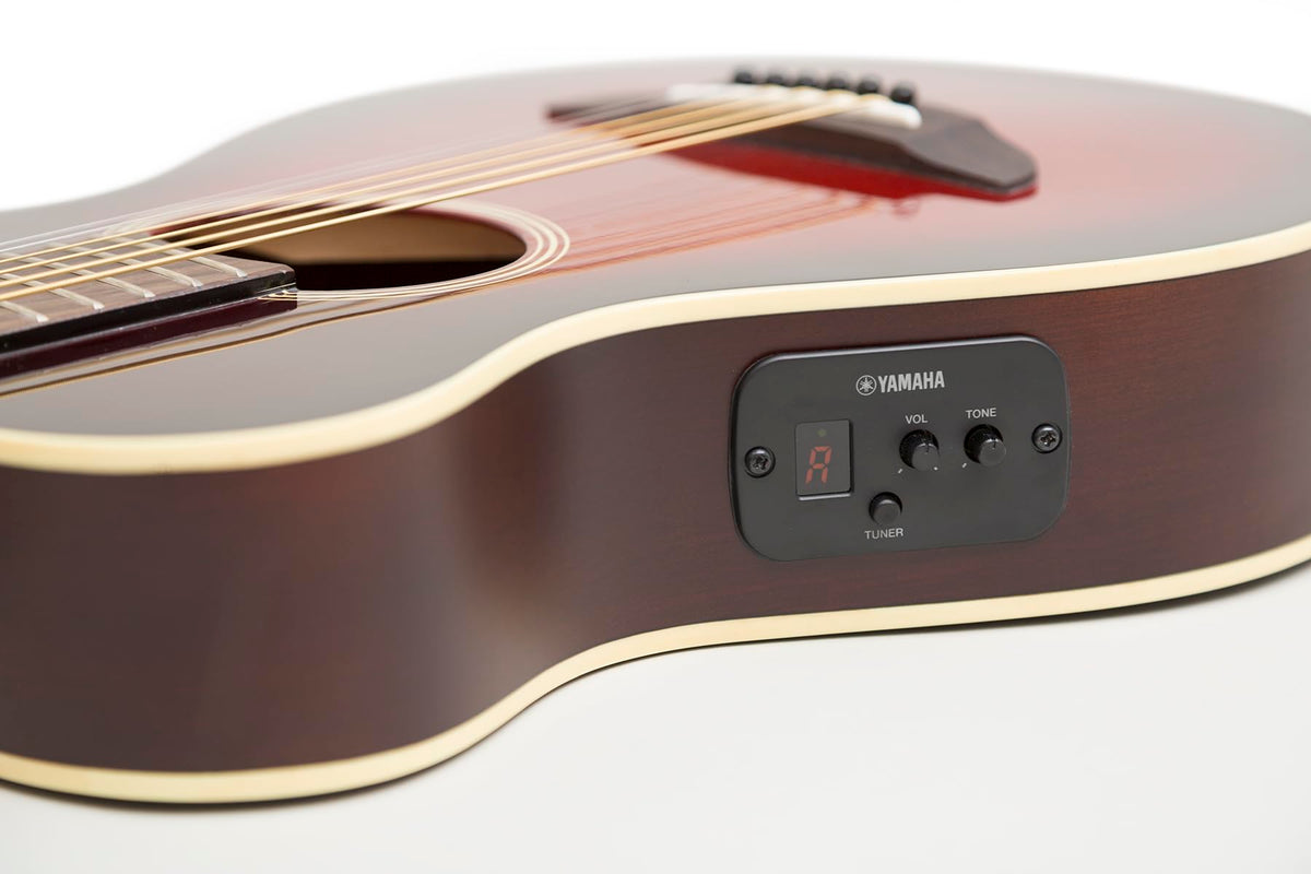 3/4-Size Black Acoustic-Electric Guitar J663323