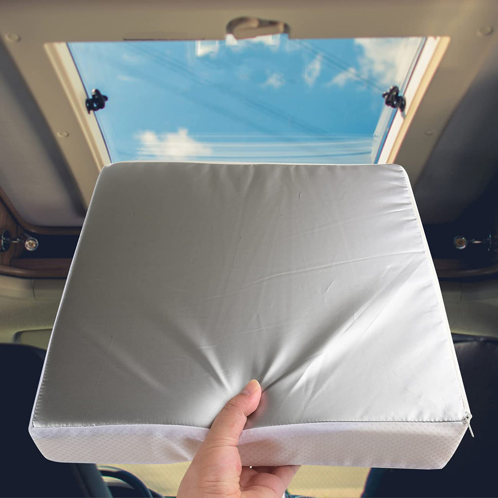 Waterproof Non Slip 14x14 In RV Vent Insulator and Camper Skylight Cover V93982