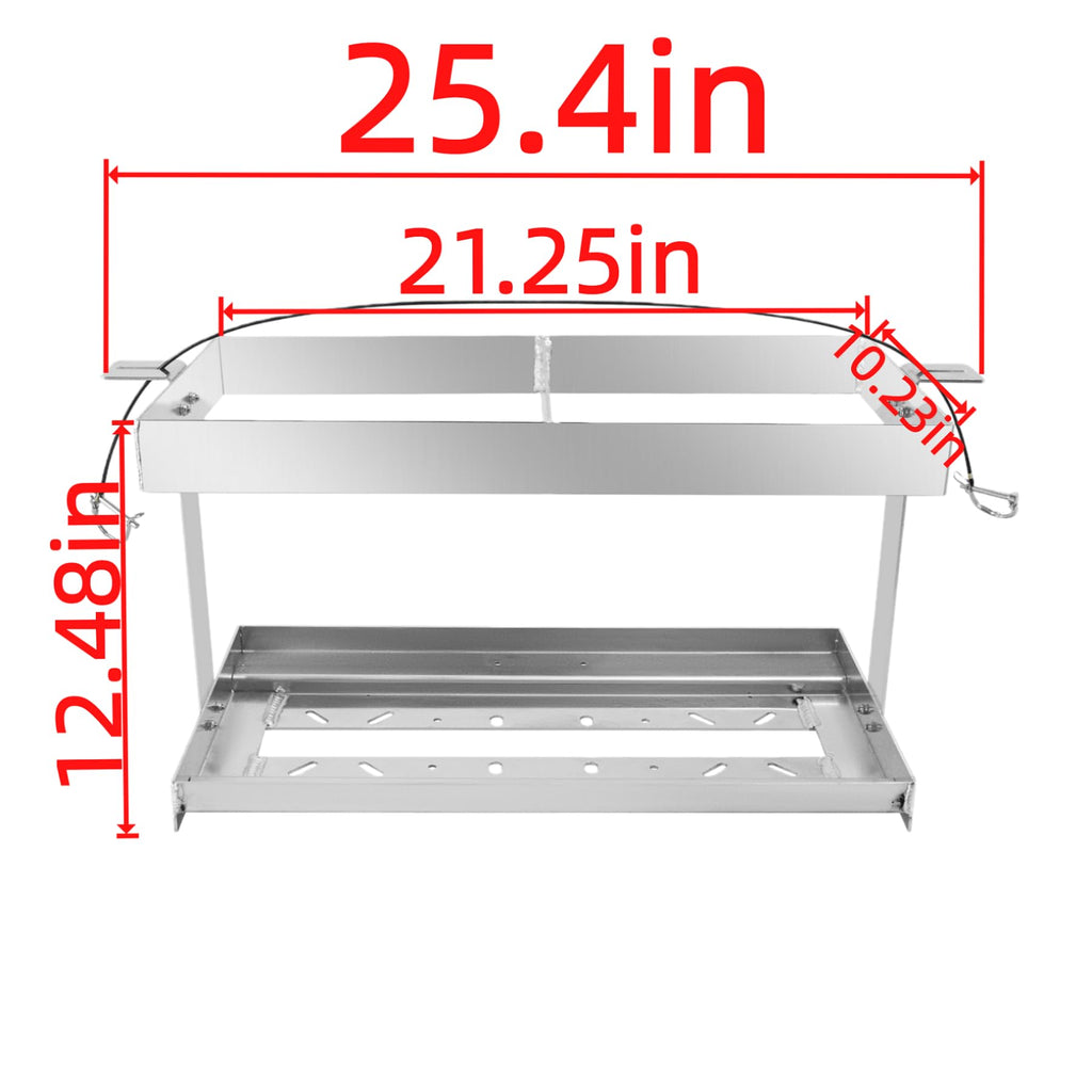 Heavy Duty Fuel Can Holder for 2 5-Gal Jugs Z48450