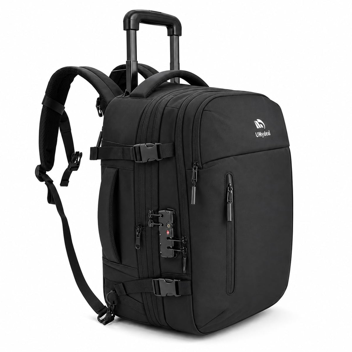 Rolling Backpack Travel with Lock USB C Port P937