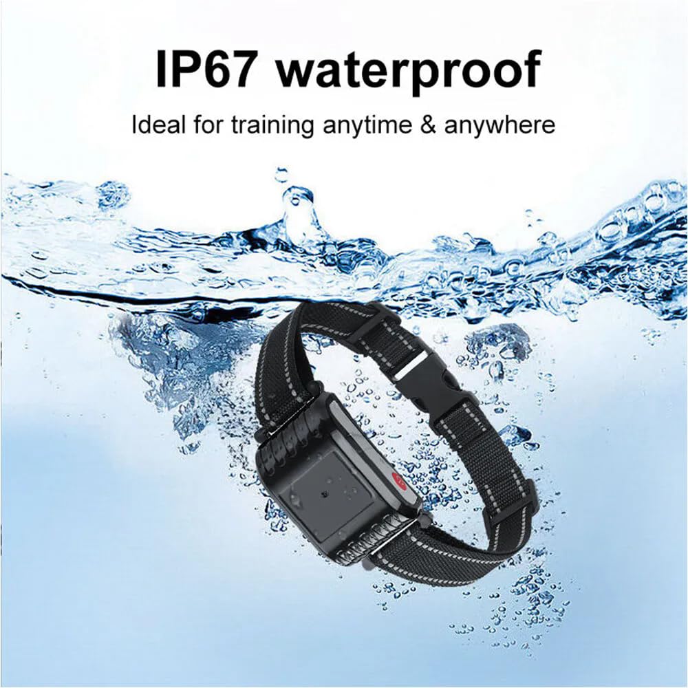 Wireless Dog Fence & Electric Training Collar with Remote F819065