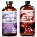 Lavender 4 Fl Oz and Cherry 16 Fl Oz Essential Oil J440