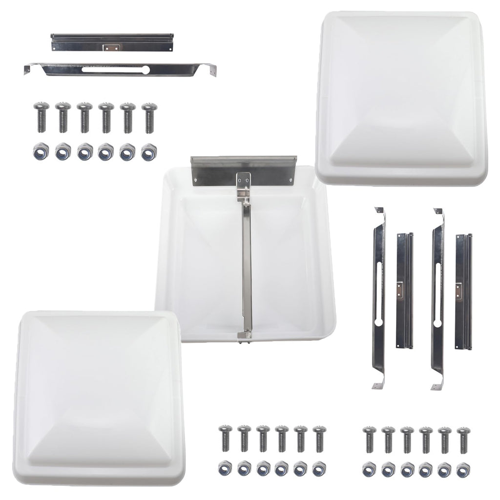 14" x 14" RV Roof Vent Cover (3Pcs) I815