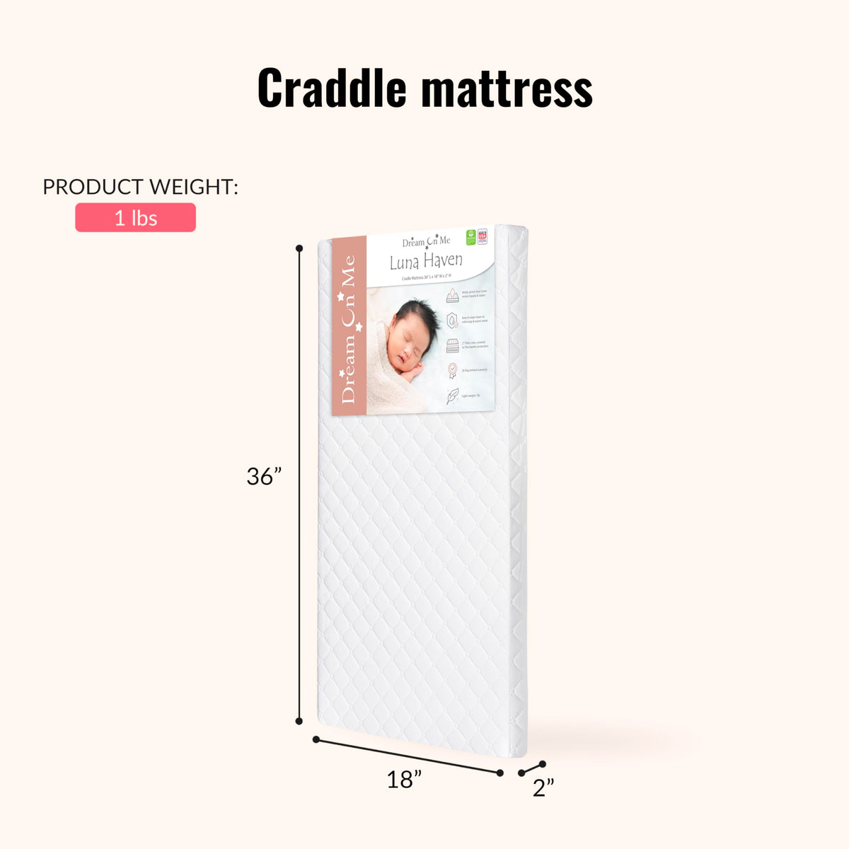 2" Cradle Mattress V838365