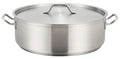 30 qt Stainless Steel Brazier with Lid S7725