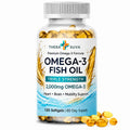 Wild Alaskan Fish Oil 2000mg Omega-3 120 Veggie Softgels S860