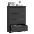 4 Drawer Metal File Cabinet with Lock W771846