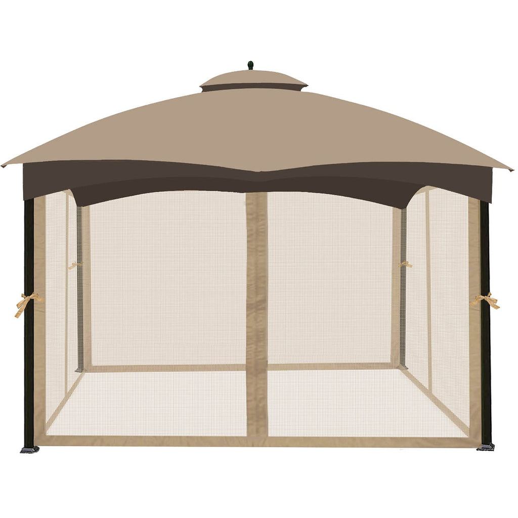 Beige 10 x 12 FT Mosquito Netting T224962
