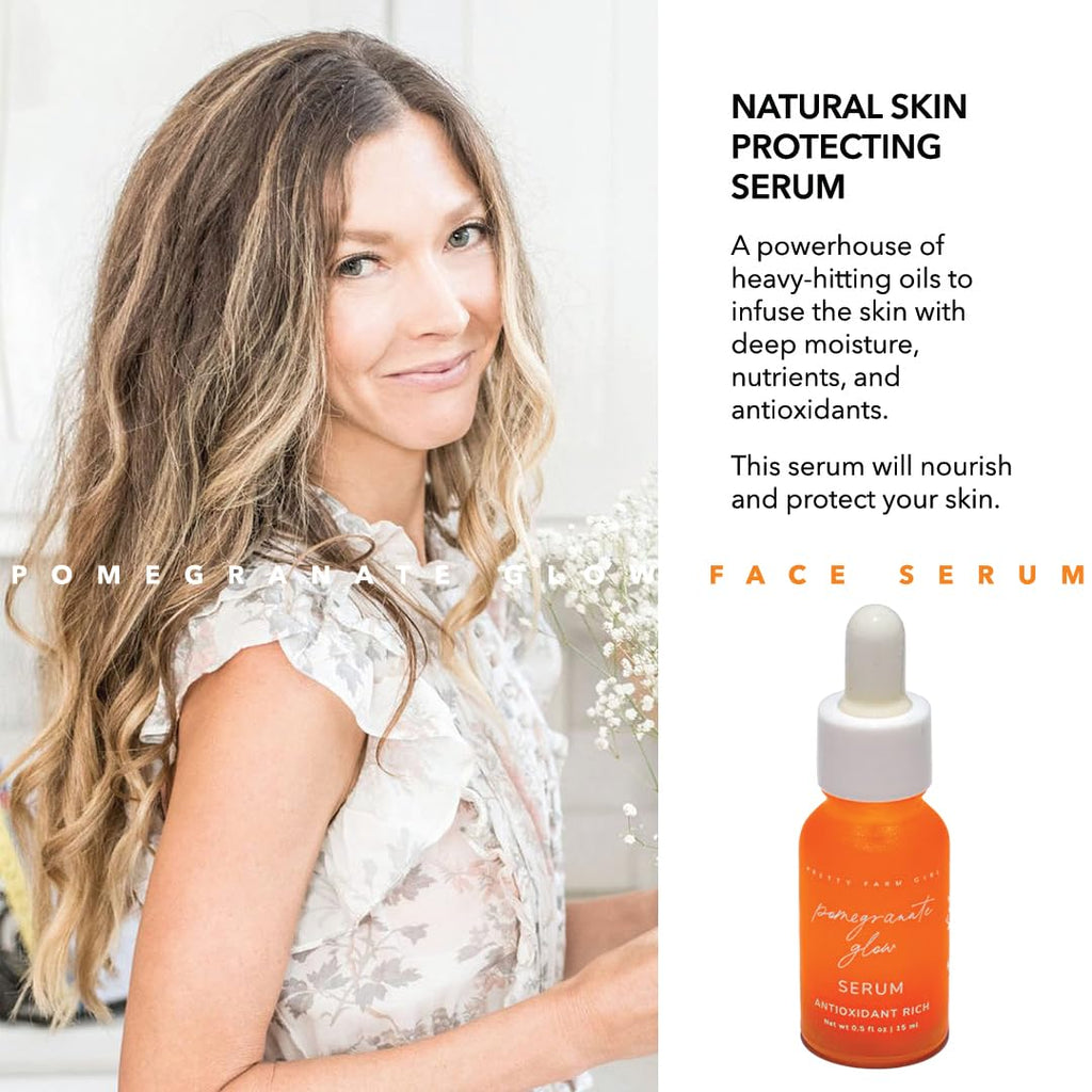 Pomegranate Rosehip Jojoba Face Serum 1oz F84189