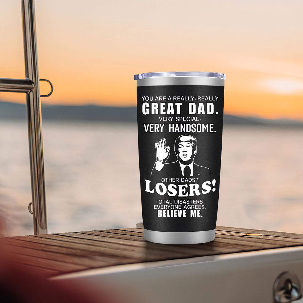 20 oz Black Tumbler Mug L714614