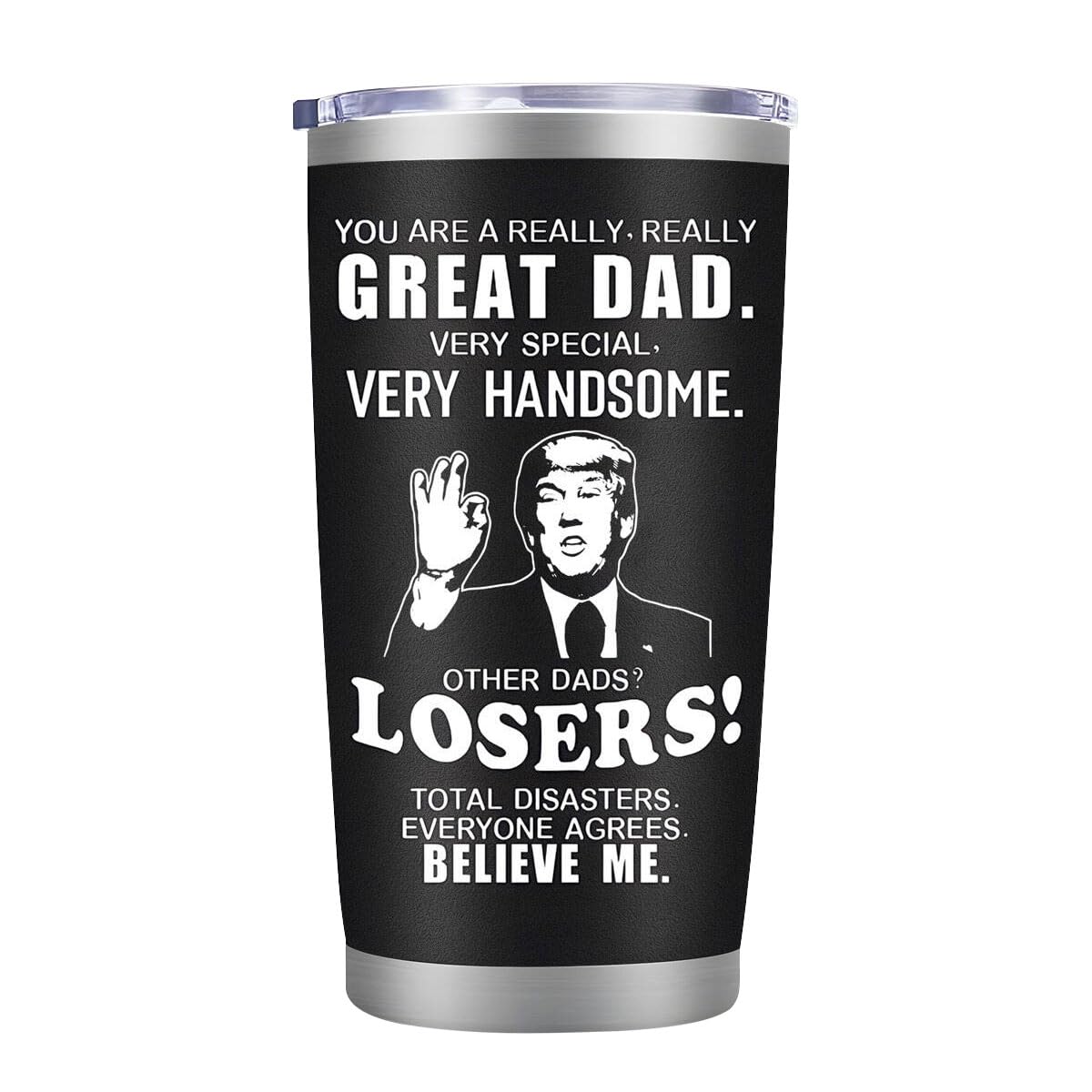 20 oz Black Tumbler Mug L714614