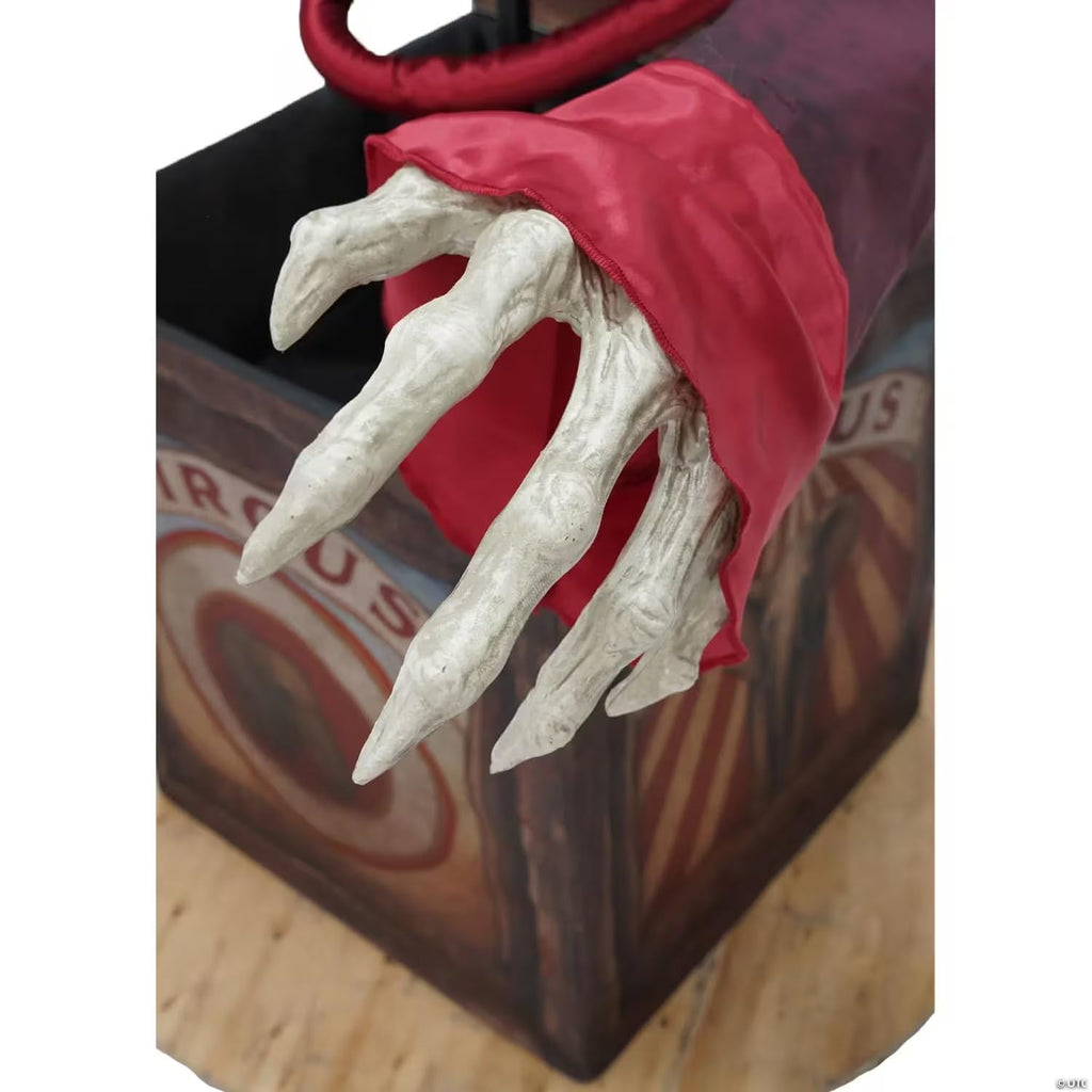 5 Ft. Skeleton Clown Halloween Decoration O16816