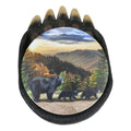 Black Bear Coaster Holder with 4 Coasters Set L511668