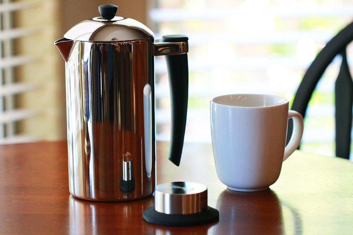 Stainless Steel Double-Wall Coffee Press 1 Liter E430904