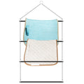 Black 24.02 x 44.88 Inch Blanket Rack R158728