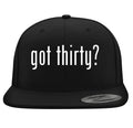 Structured Flat Bill Snapback Cap Y57237