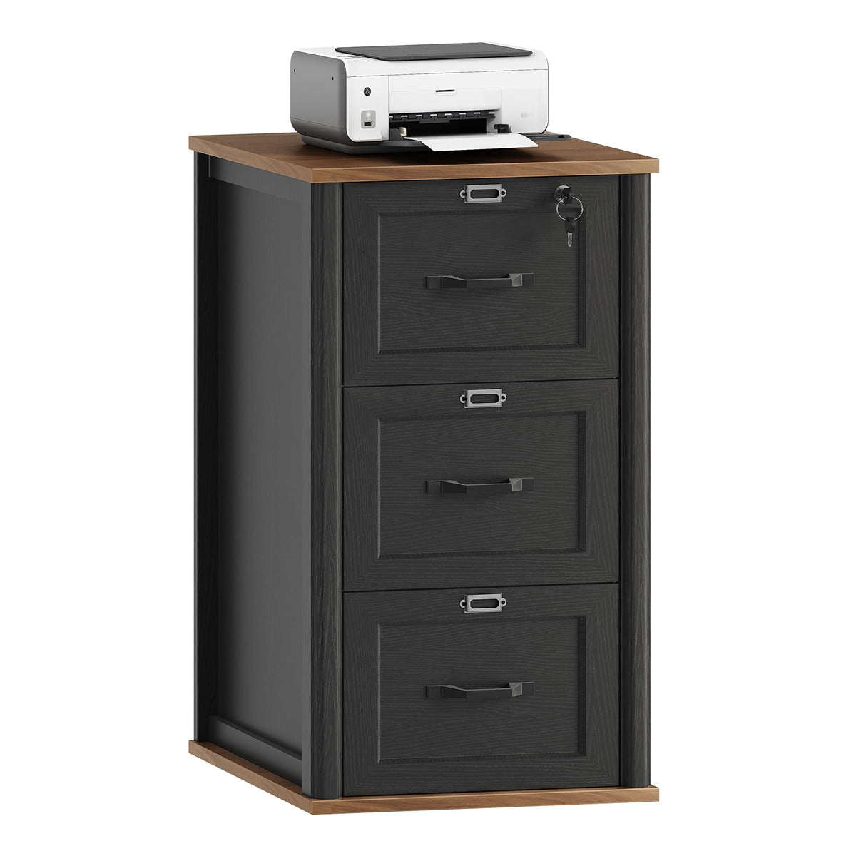 3 Drawer File Cabinet with Lock J8353