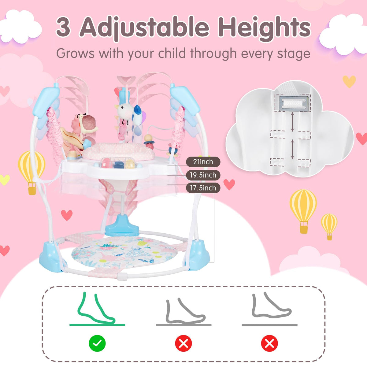 3-in-1 Baby Activity Center T19531