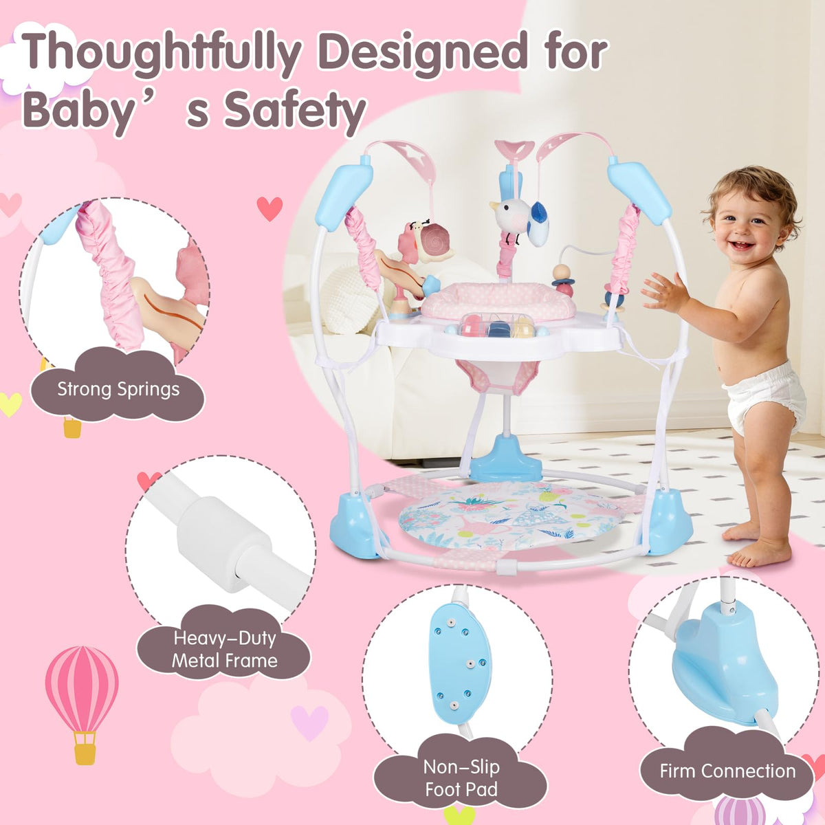 3-in-1 Baby Activity Center T19531