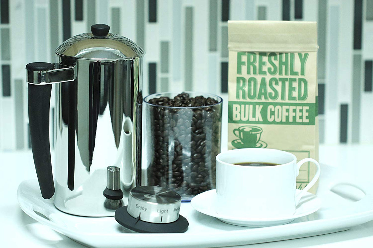 Stainless Steel Double-Wall Coffee Press 1 Liter E430904