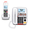 Big Button Phone with Answering Machine and Cordless Handset M89196
