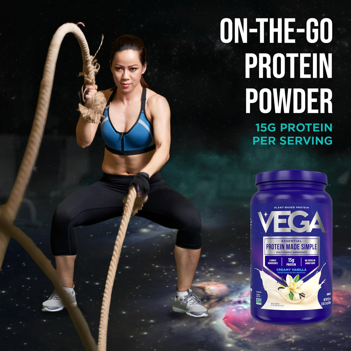 Vanilla Vegan Protein Powder X7664