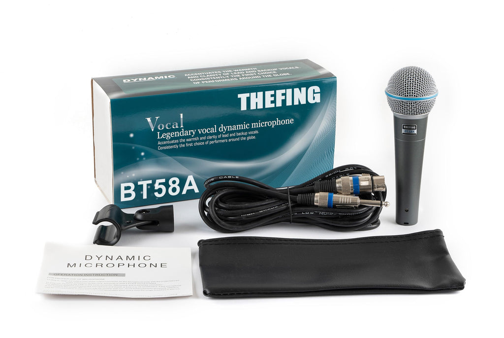 Wired Dynamic Handheld Karaoke Microphone with Audio Cable Z547