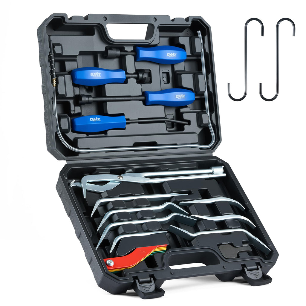 17pc Drum Brake Tool Kit with Spring Compressors and Adjusting Spoons O86718