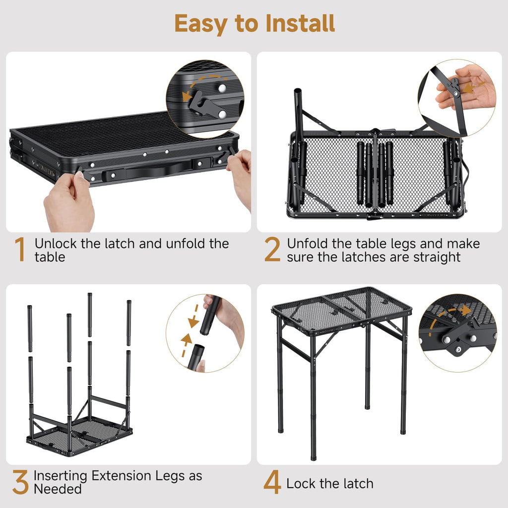 Folding Camping Table G954
