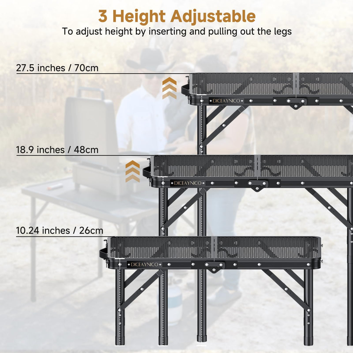 Folding Camping Table G954