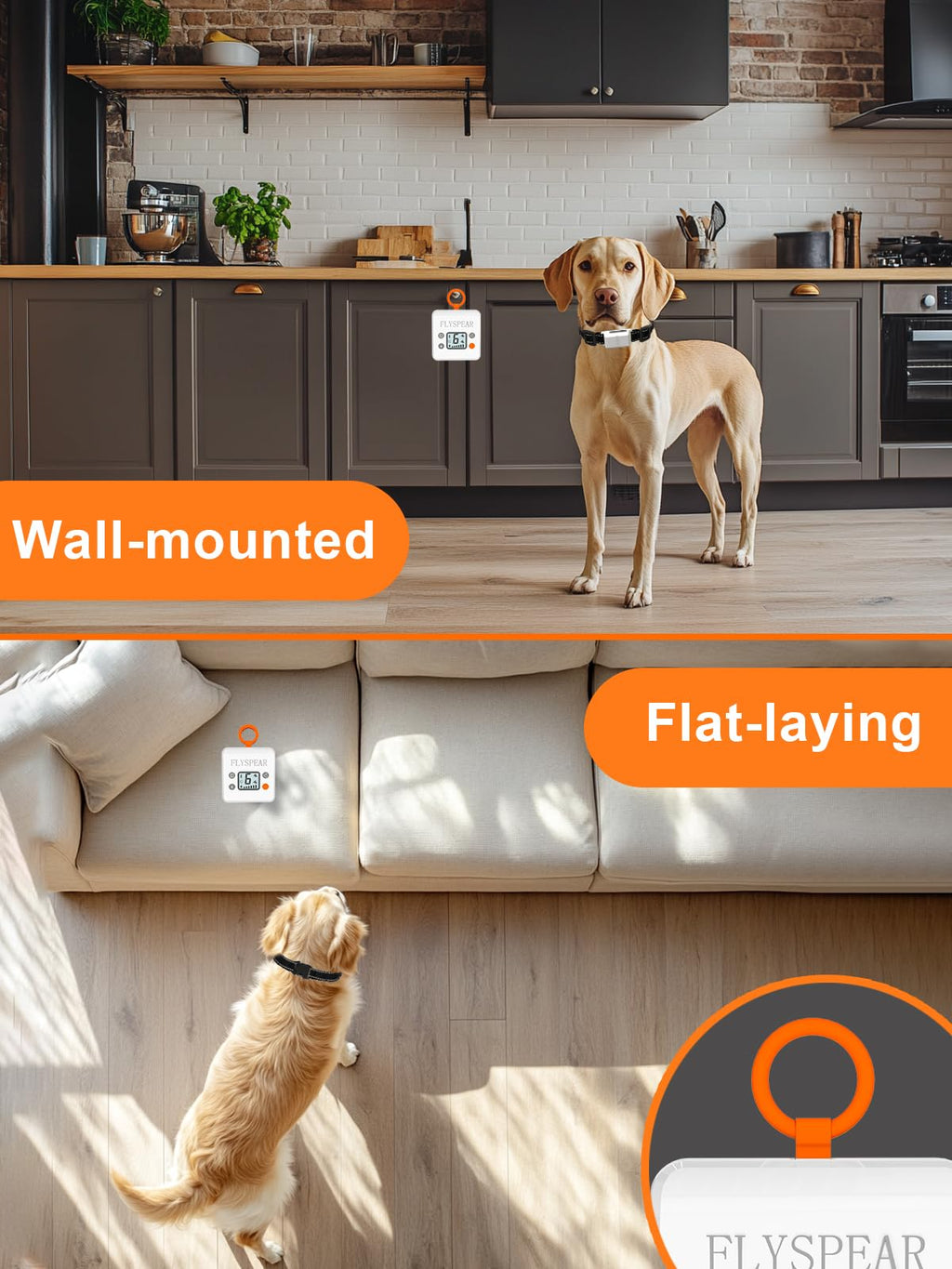 Wireless Pet Barrier with 2 Transmitters H255525