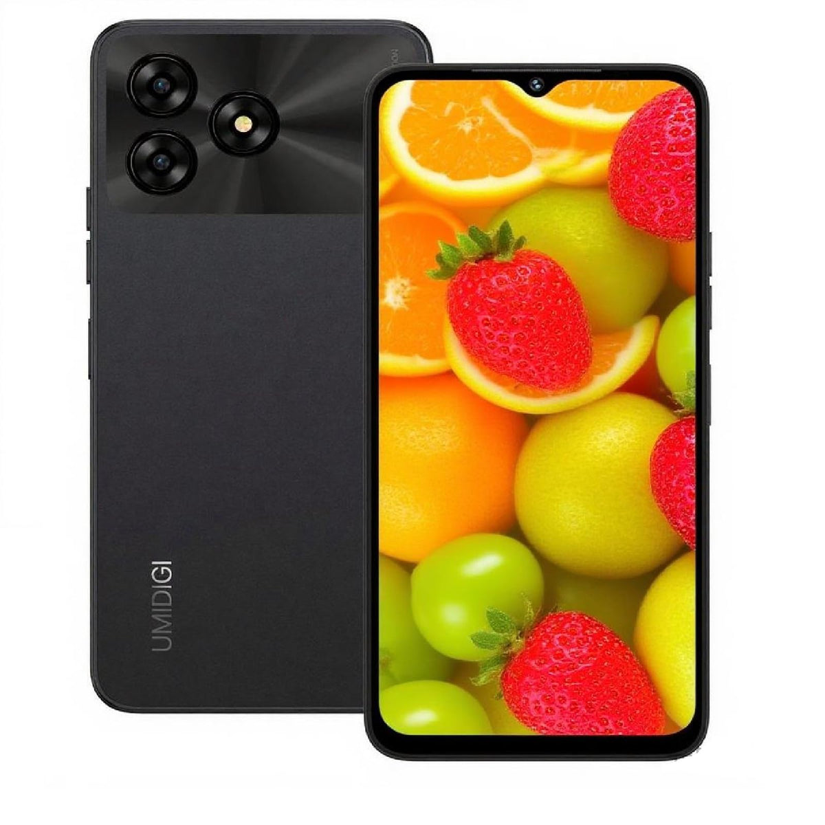 Unlocked Cell Phone Android Smartphone 6.52" Full Screen 5000mAh Black L473