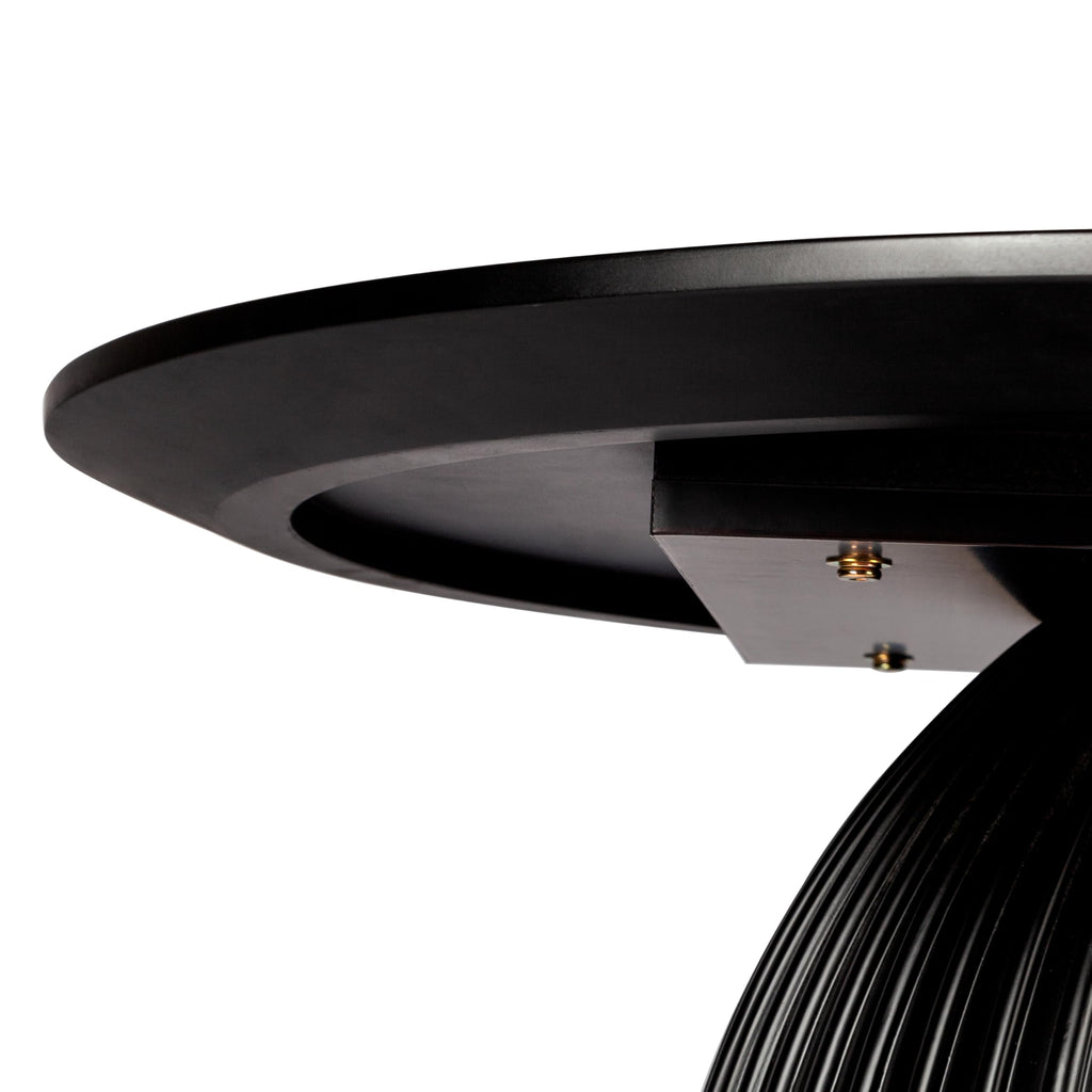 Black Round Drum Coffee Table G989529