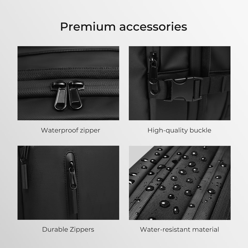 Rolling Backpack Travel with Lock USB C Port P937