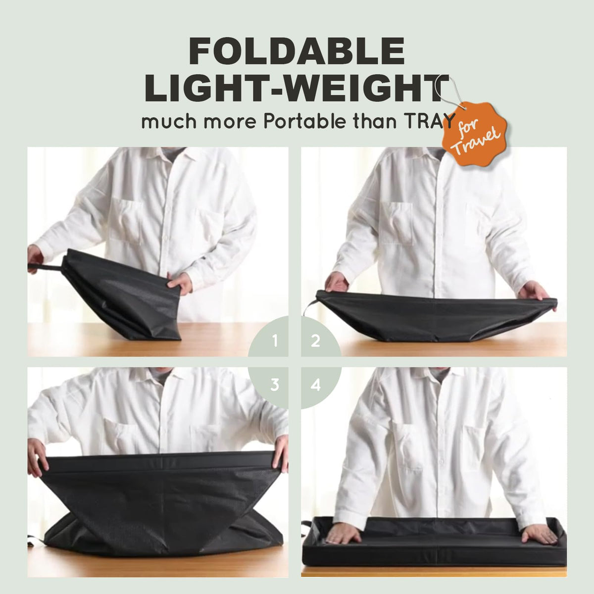 Foldable Dog Litter Box R4062