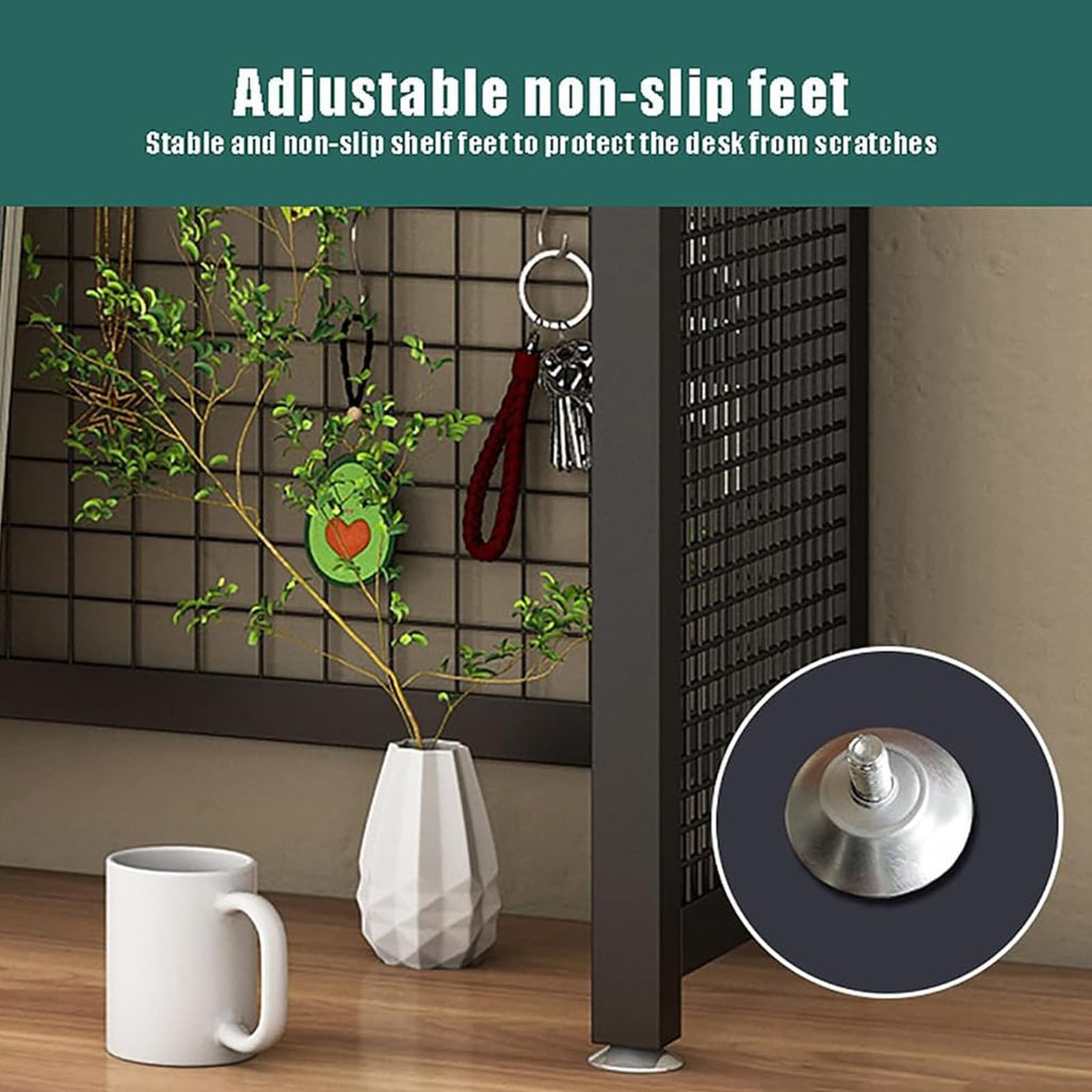 Adjustable 3-Tier Wooden Desktop Bookshelf Organizer Rack Z7780