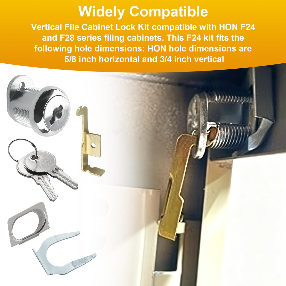 File Cabinet Lock Replacement Kit J2987