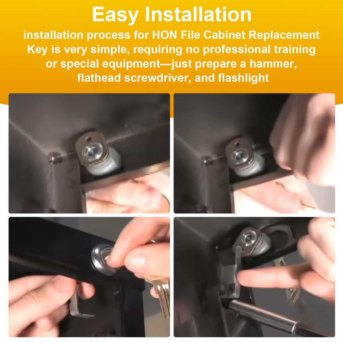 File Cabinet Lock Replacement Kit J2987