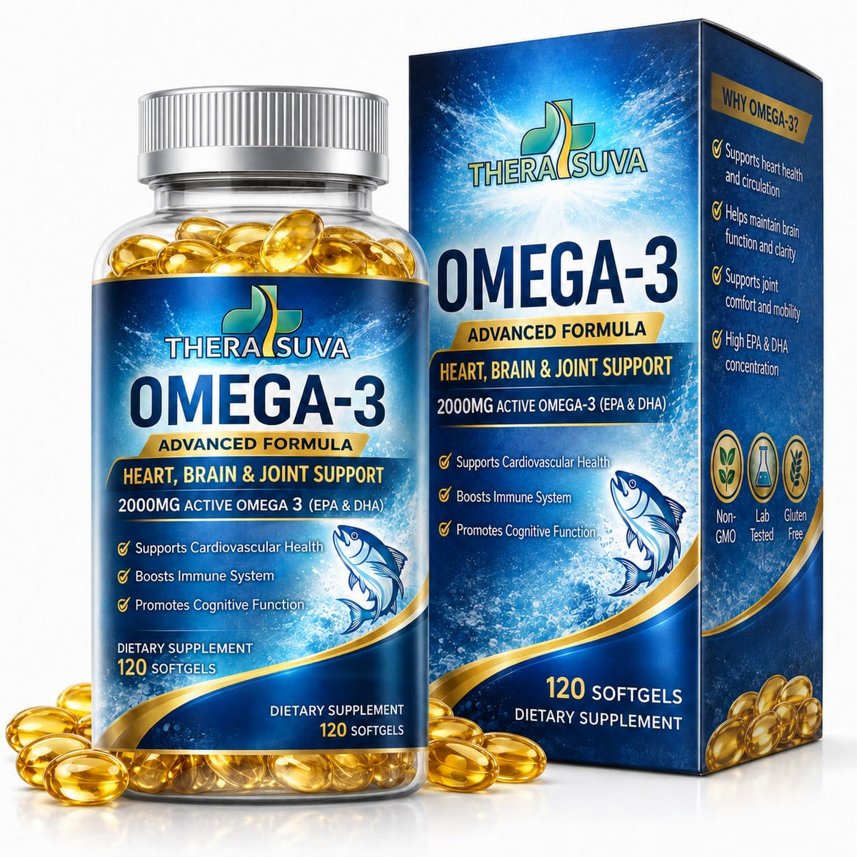 120 Veggie Softgels Fish Oil U714046