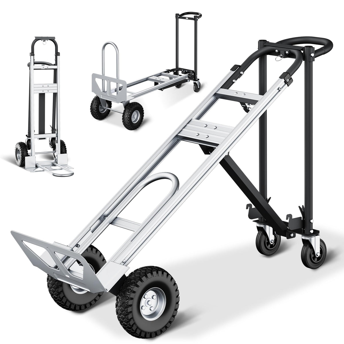 4-in-1 Convertible Dolly Cart U666