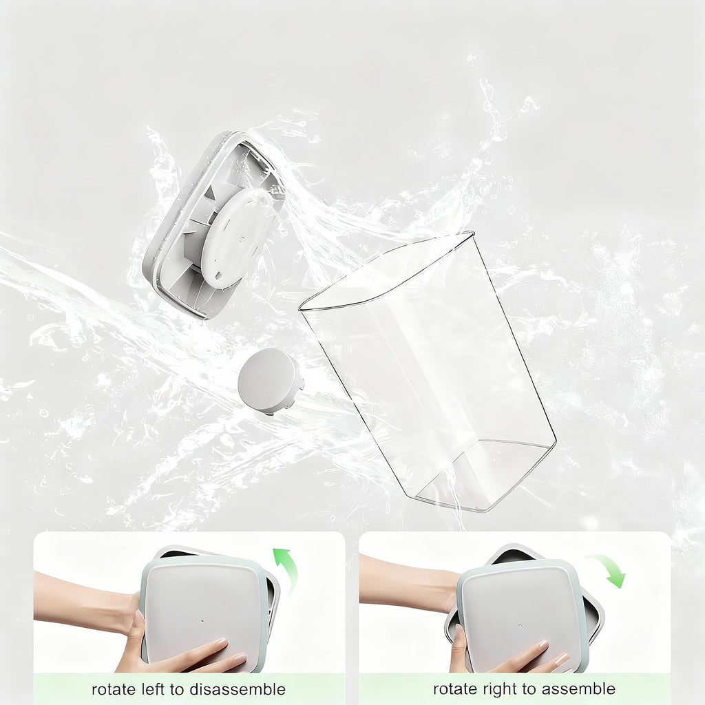 Dog Cat Treat Container with Scoop R6411
