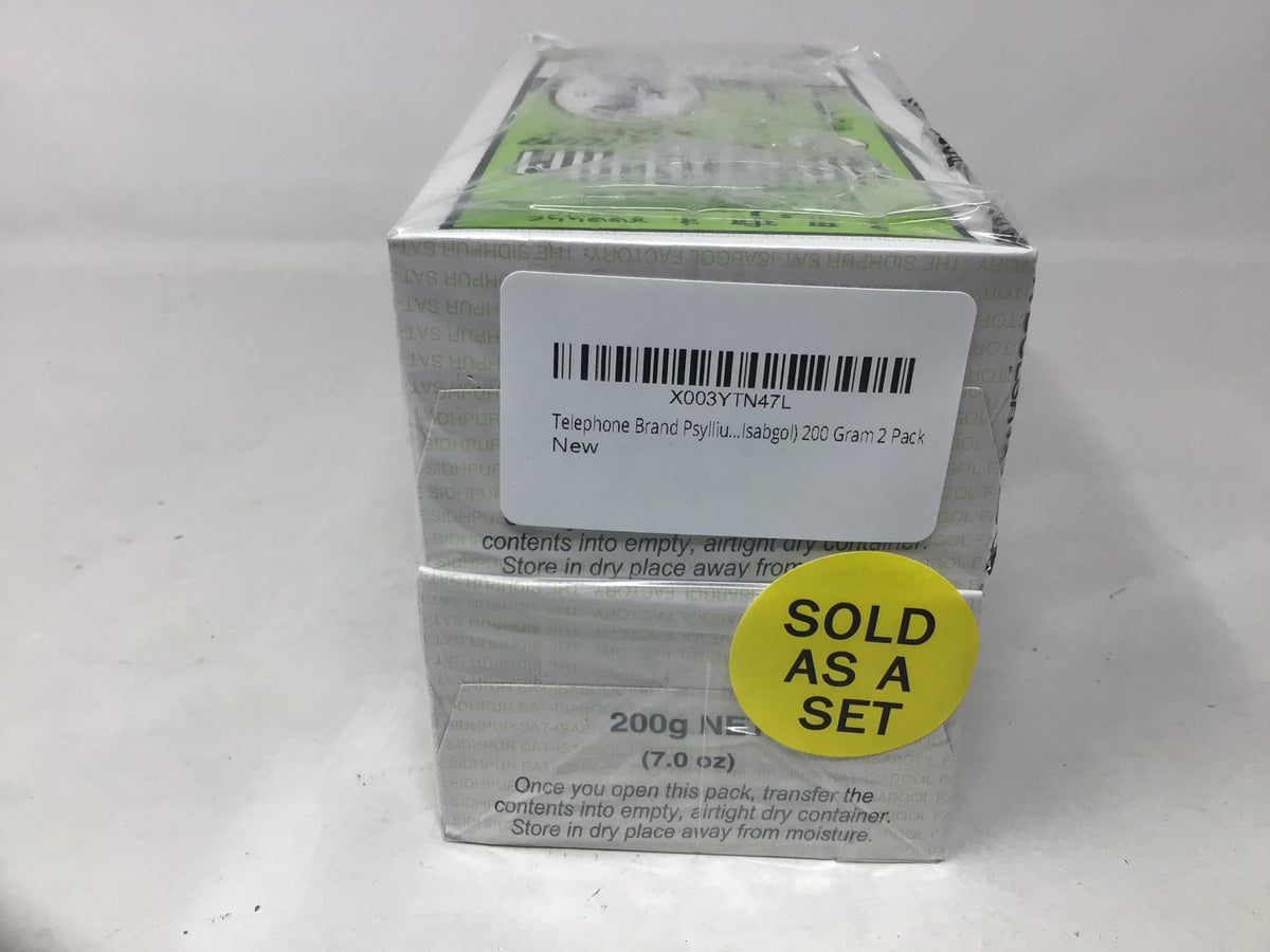 Psyllium Husk 200 Gram 2 Pack F794988