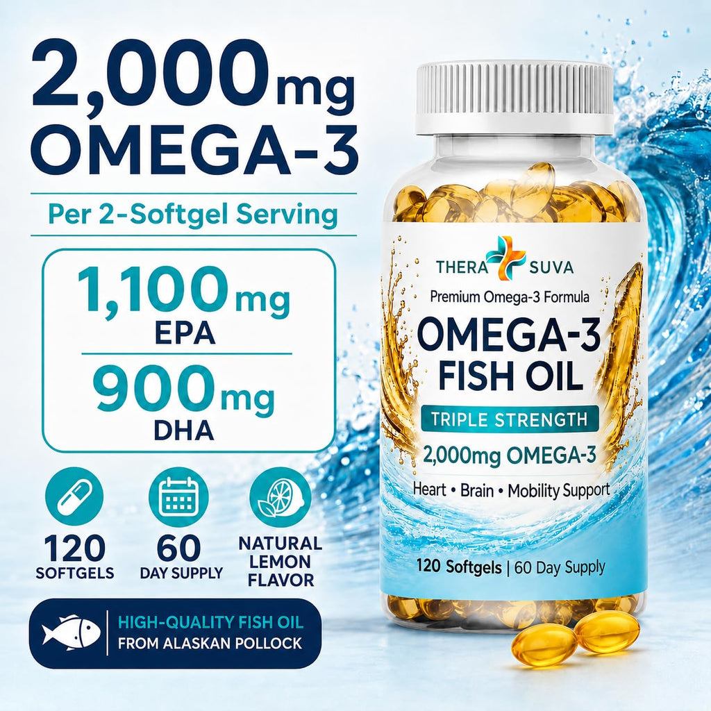 Wild Alaskan Fish Oil 2000mg Omega-3 120 Veggie Softgels S860