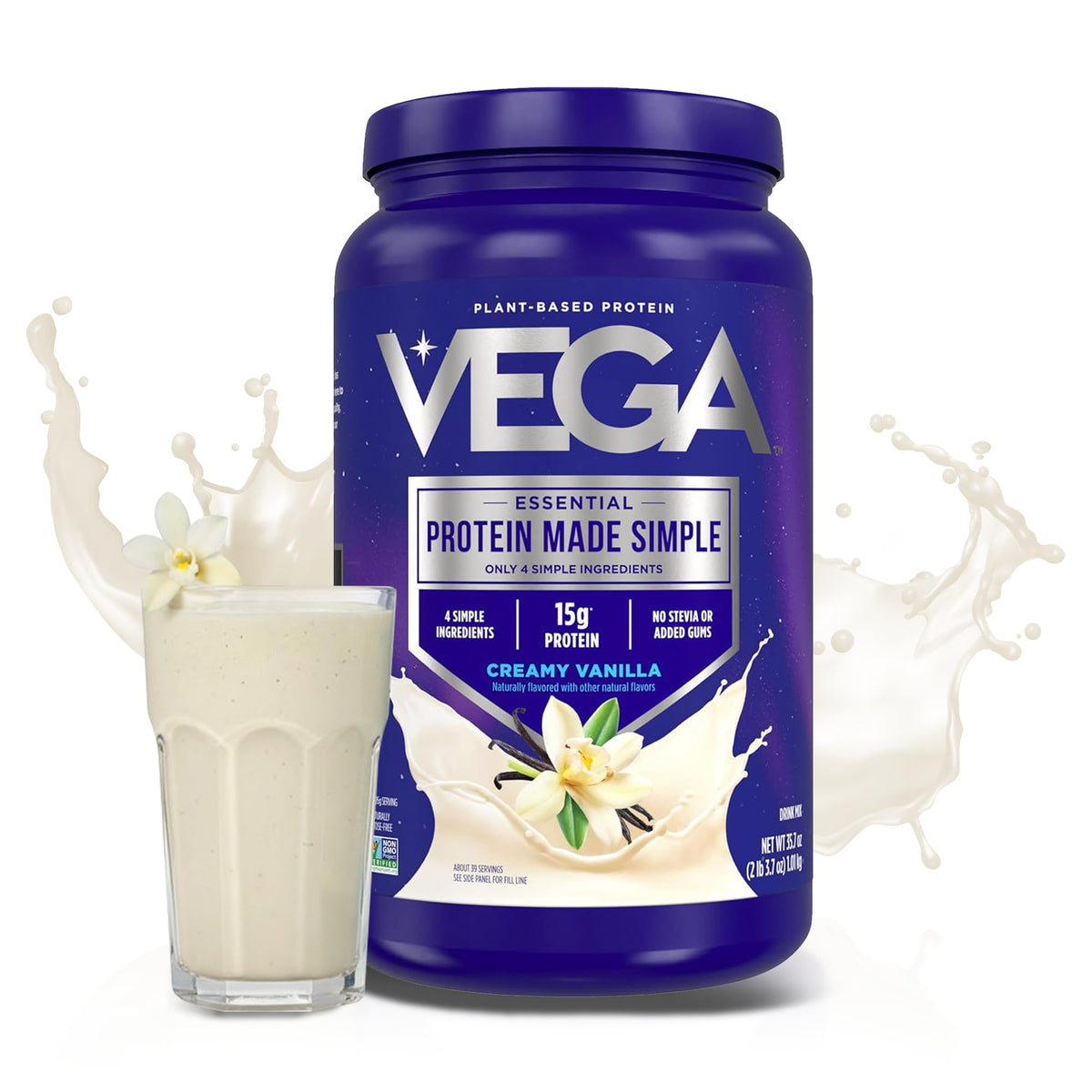 Vanilla Vegan Protein Powder X7664