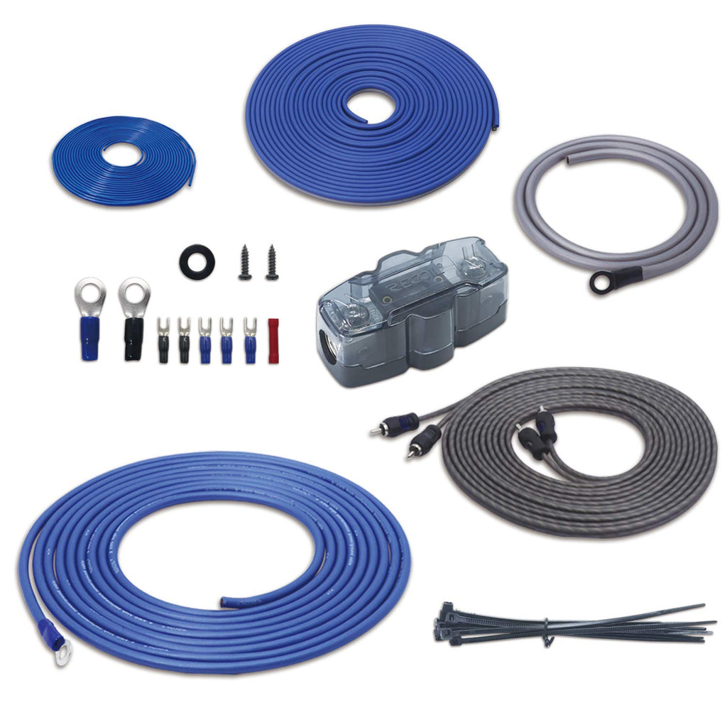 4 Gauge CCA Amplifier Wiring Kit with OFC RCA Cable D4837