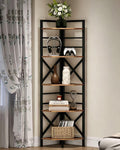 69.3" 5-Tier Corner Bookshelf P8483