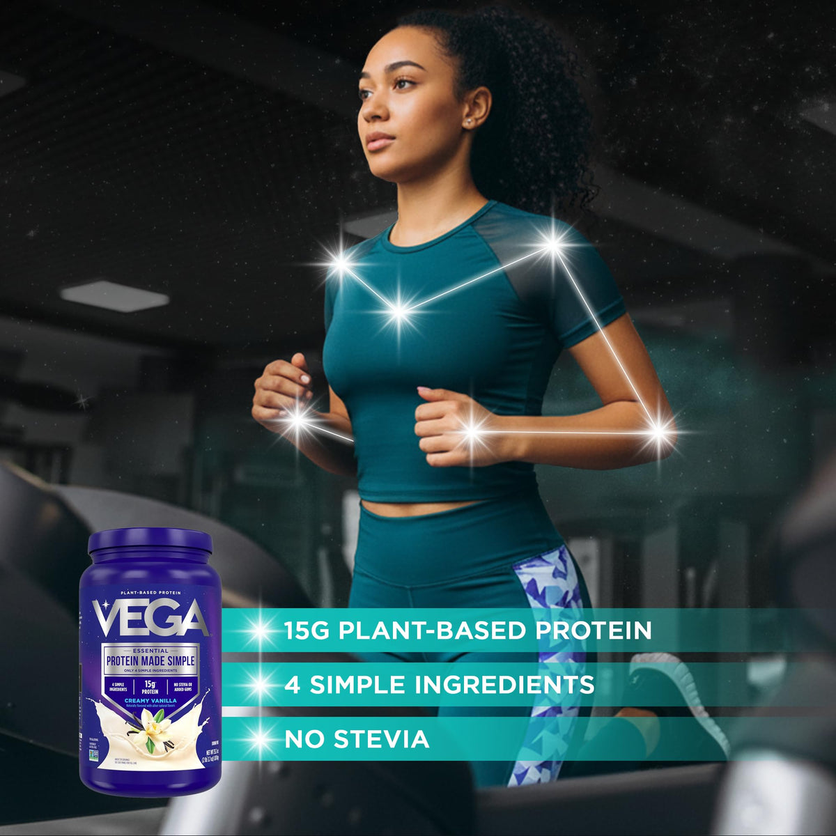 Vanilla Vegan Protein Powder X7664