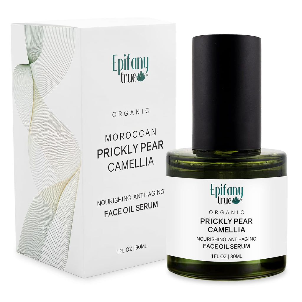 Organic Moroccan Prickly Pear Seed Oil & Camellia Face Oil 1oz B4705