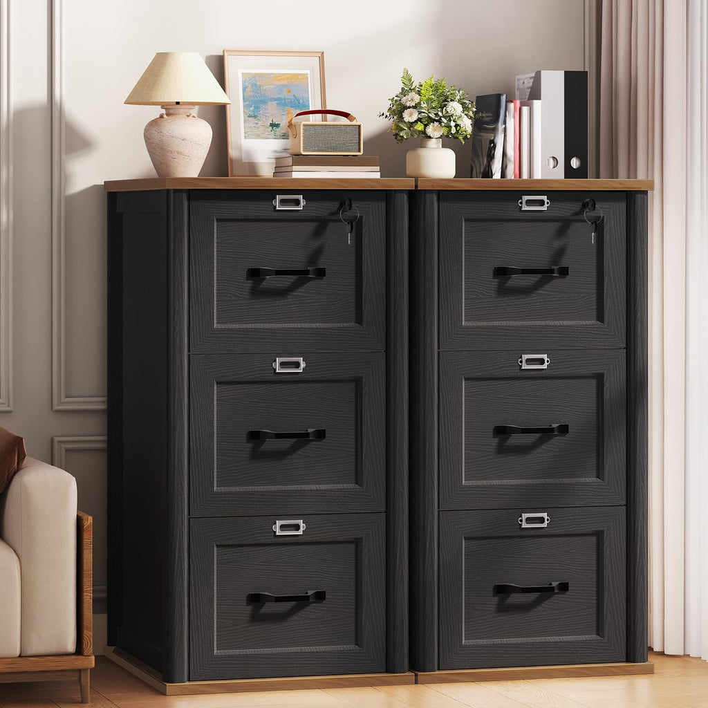 3 Drawer File Cabinet with Lock J8353